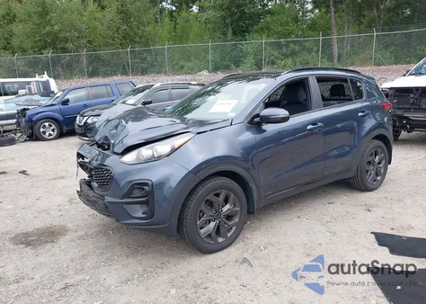 2022 Kia Sportage Nightfall Edition из США, поврежденный, VIN KNDP6CAC0N7974888